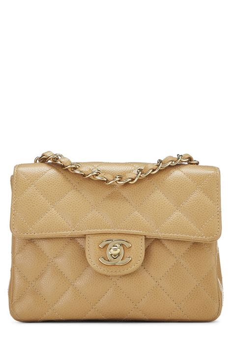 chanel mini half flap